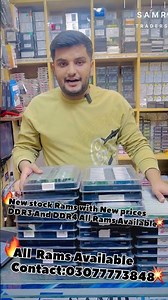 New Rams stock available with new prices for Samr traders #foryou #SAMRTRADER #laptopaccessories