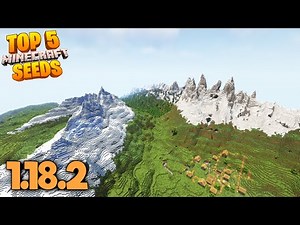 Top 5 AWESOME SEEDS for Minecraft 1.18.2! (Best Minecraft 1.18.2 Seeds)