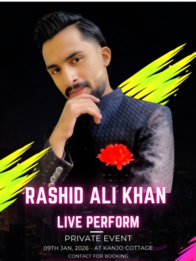 "🎤 Rashid Ali Khan Live January Performance! 🌟 Catch the maestro's s...