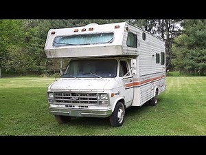 1978 Chevy G30 Motorhome 350 QuadraJet Cold Start