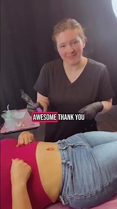 Tattoo Artist Lightens Belly Button Hyperpigmentation 🔥 Real Results!