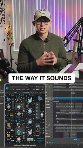 The API Vision Channel Strip is one of my favorite UAD plugins!