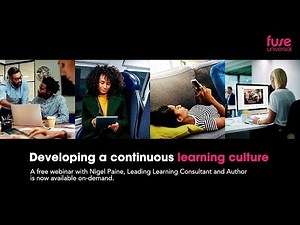 Building a Culture of Continuous Learning Webinar
