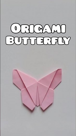 How to Make Butterfly with Paper - Easy Paper Butterfly Origami#butterfly #paperbutterfly #origami