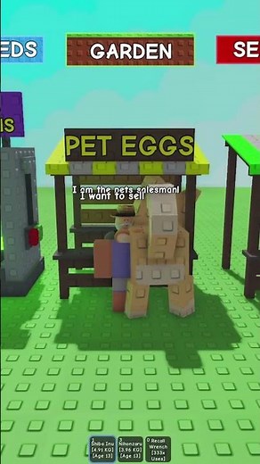How to get Eggs back on Grow a Garden #gag #roblox #growagarden #seal