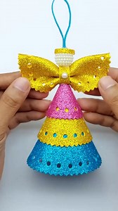 256K views · 1.3K reactions | DIY Christmas Angel❄️Handmade Crafts For Xmas Tree Decorations #Christmas #christmasdecor #christmasdecorations #christmastime #christmasiscoming | Creative Art & Craft Ideas | Facebook