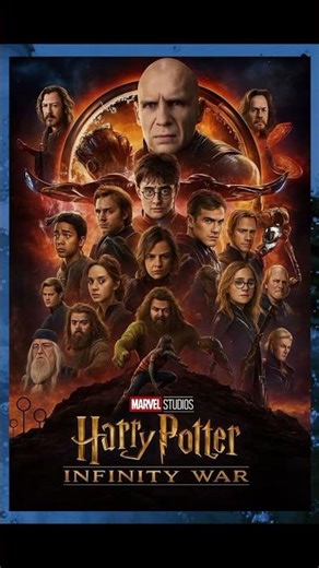 Harry Potter Infinity War 🔥 | Hogwarts Meets Avengers Multiverse 😱 #harrypotter