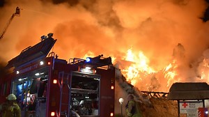 Brand in Flüchtlingsheim in Mecklenburg-Vorpommern: Hakenkreuz zuvor entdeckt