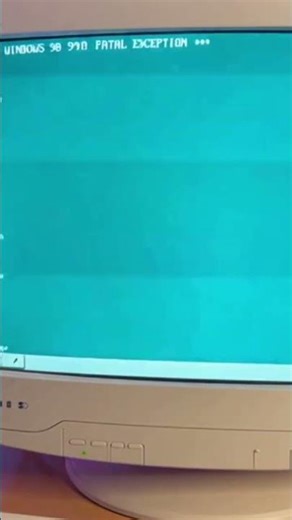 caylus Gets an error on his Windows 98 (1999 short)