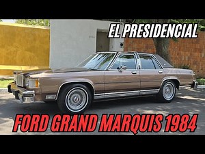 Grand Marquis = Rico Feliz | Este Es El Presidencial 1984 Cada Día Más Difícil Ver Estos Ford Así.