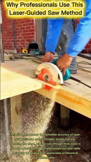 Why Professionals Use This Laser-Guided Saw Method