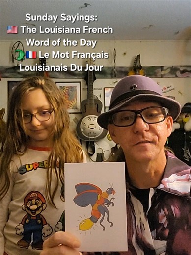 🇺🇸 The Louisiana French Word of the Day 🐊🇨🇵 Le Mot Français Louisianais Du Jour Check my Collections for more videos. Today's word of the day is Firefly/Une mouche à feu. 🇺🇸 A firefly lights up it's butt to communicate. 🐊🇨🇵 Une mouche à feu allume sa fesse pour communiquer. Gombo De Mots | CODOFIL https://share.google/Z5YnypuWgODA67eaC These flash cards are great! They're really geared toward Louisiana French and Louisiana Créole (Kouri Vini) but they also include International French 