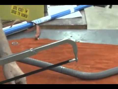 Using a Hacksaw