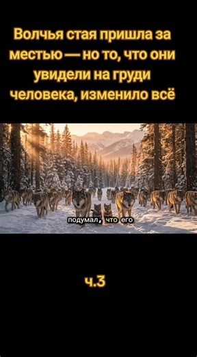 The wolf pack came for revenge - but what they saw on the man's chest changed everything.