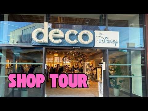 Disney Shop Deco Tour 🏰 Disneyland Paris | NEW Collection April 2026 👀 Disney Home Decor