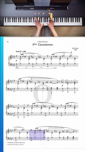 Gnossienne No. 1 (Erik Satie) Piano