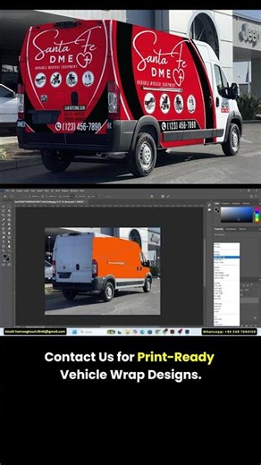 How to make Vehicle Mockups | Car Wrap Design #truckwrap #automobile #vehiclewrap