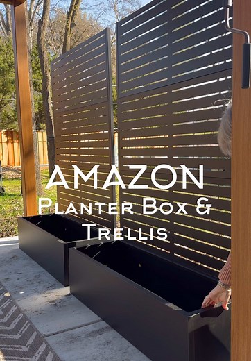 Enhance Your Patio with Metal Planter Boxes and Trellises