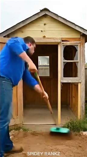 Building a Backyard Mini Movie Theatre #diy #satisfying #asmr#shorts