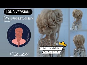 Pull-Through Crown Braid Tutorial (Long Version)