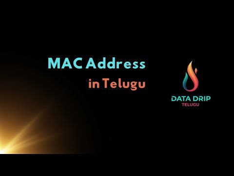 MAC Address Explained in Telugu | Physical Address | Networking Basics | Cyber Security Basics