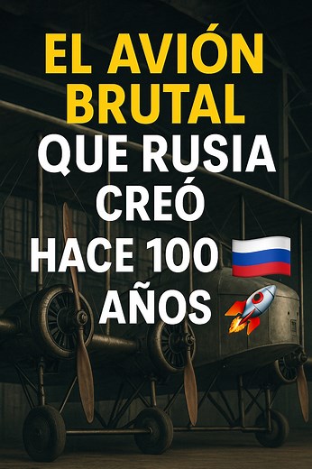 93K views · 4.3K reactions | Hace más de un siglo, Rusia creó un avión tan poderoso que casi se destruye a sí mismo ✈️ Una historia real de ingeniería, fuerza bruta y genialidad humana. Lo que estos ingenieros hicieron… cambió la historia de la aviación para siempre. #Ciencia #Historia #Curiosidades #Ingeniería #Tecnología | MUNDO Oculto. | Facebook