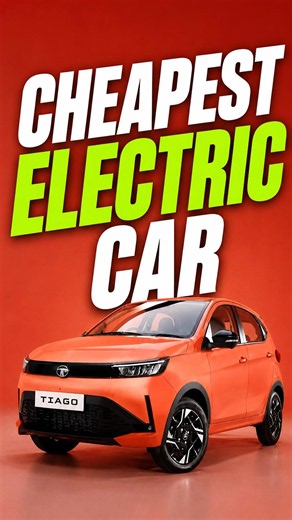 Best 3 Cheapest Electric Cars in India You Can Buy Today! ⚡🚗 #ev #india #trending