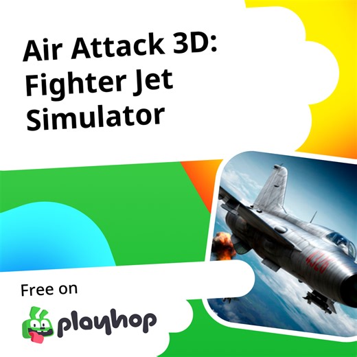 Air Attack 3D: Fighter Jet Simulator: Play Online For Free On Playhop