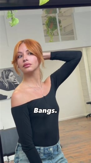 Get bangs. It’s time. Everyone’s doing it. Then use the @L’Oréal Professionnel AirLight Pro to make them look good.