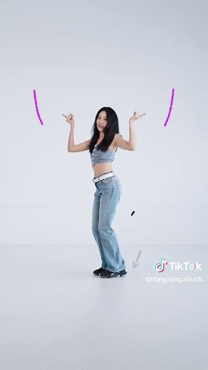 KATSEYE ‘Touch’ dance tutorial, slowed, mirrored, with singsinging #katseye #katseye_touch #kpopdancetutorial @KATSEYE