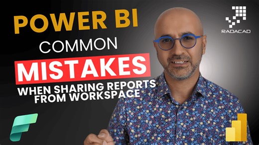 Common Mistakes When Sharing Power BI Reports from Workspace