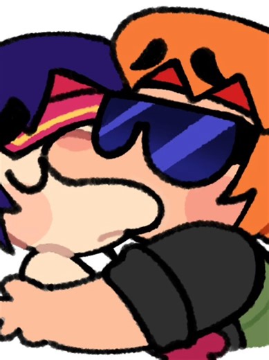 Kissing Fang and Buster in Brawl Stars Meme