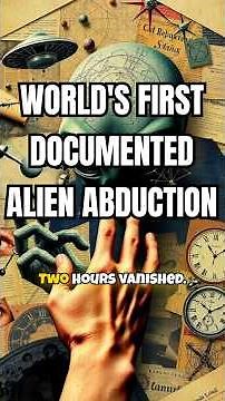 The First Alien Abduction | The True Story of Betty and Barney Hill 👽 #Shorts