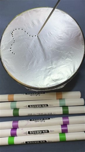 🦴 Poking a Bone Shape in Foil | Satisfying ASMR Sounds