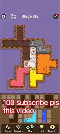 cat puzzle gameplay 😺🧩🐈😺 iOS and Android walkthrough gaming.