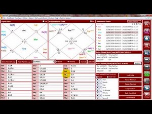 English - Horosoft Pro 5.0 Astrology Software Compare Horoscopes or Multiple Worksheets