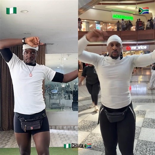 King Of Squats 🇳🇬❤️🇿🇦 Fitness Is Fun #chiloxtheexuberant #kingofsquats #trending #viral #glutes