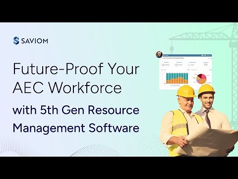 Future-Proof Your AEC Workforce with 5th Gen Resource Management Software