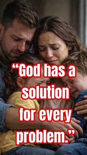 “God has a solution for every problem.” #god #jesus #godisgood #short