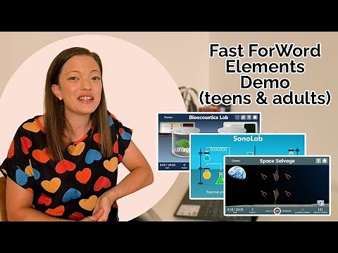 Fast ForWord Elements Demo | Sonic Learning | Learning Programs Australia
