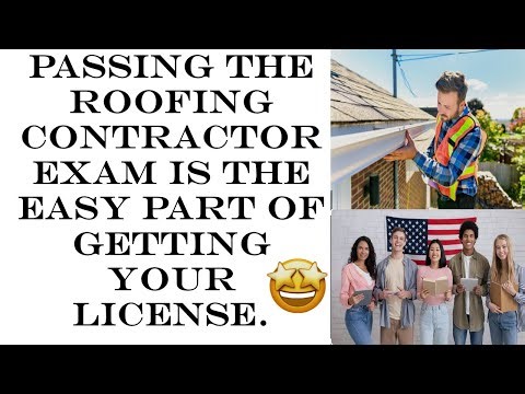 Roofing Contractor Exam
