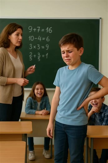 😵😱At first, I thought he was simply disrupting the lesson and didn’t want to listen to me, but when I understood the real reason, I was truly shocked. I remember that lesson as if it were yesterday. Everything was going as usual: formulas on the board, children writing, the scratching of pencils. But one boy stood out from the rest. He would sit at his desk, then get up after a few minutes. I made a remark — he sat down again. Five minutes later — up again. At first, I thought he was just play