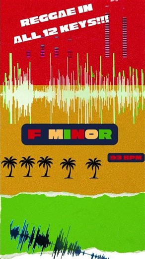 Reggae Backing Track in F Minor (Short Loop) #backingtrack