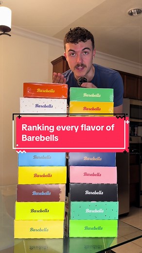 Ranking every @Barebells USA protein bar #barebells #ranking #tastetest