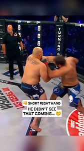 Short but brutal combo! Blagoy Ivanov drops Jordan with pure heavyweight power 🔋👊 #MMA #PFL #Punch | PFL MMA Live