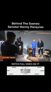 Behind The Scenes: The 2022 Presidential One-On-One Interviews with Boy Abunda featuring Senator Manny Pacquiao | Boy Abunda