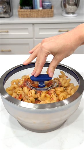 These frosted glass containers are safe to use in the microwave, oven, and dishwasher! | Planted in the Kitchen