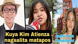 Kapuso TV host na si Kuya Kim Atienza nagsalita na matapos mapabalitang nakicked-out Ang anak na si Eliana Atienza sa University of Pennsylvania at maging Homeless sa Amerika!!😳 | Jigger EVE TV