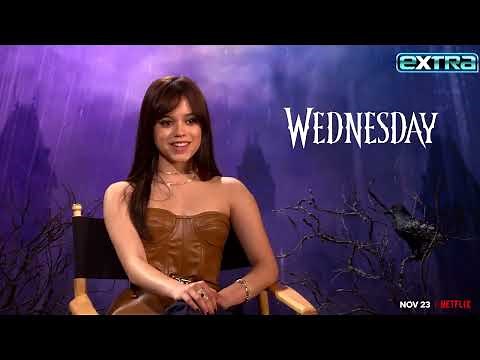 Wednesday: Jenna Ortega on Her Audition, STUNTS and Bonding with Christina Ricci! (Exclusive)