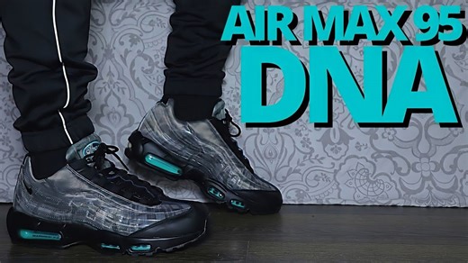 Warning X-Ray! Nike Air Max 95 DNA Aurora Green On-Foot Review